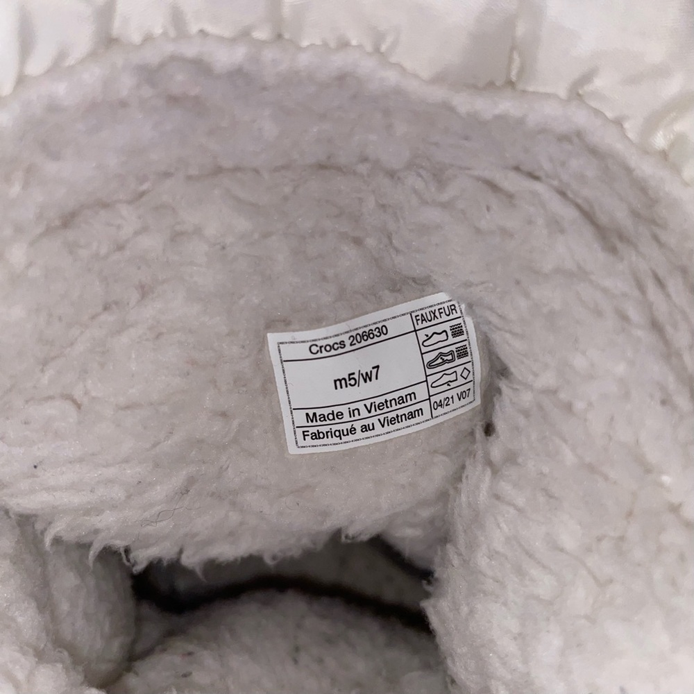Crocs classic lined neo puff boots white 7 - Picture 5 of 10